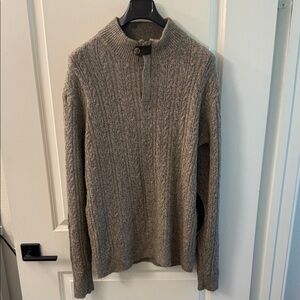 Joseph Abboud Half Zip Italian Yard Sweater